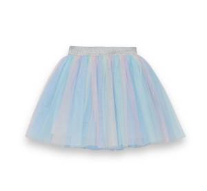 Spódniczka tutu tęczowa jasna