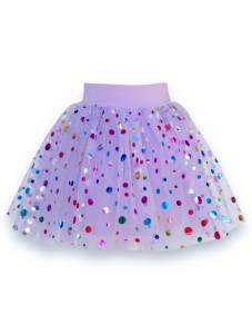 Spódniczka tutu konfetti lila
