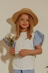 T-shirt Mia niebieski