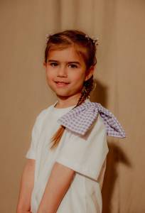 T-shirt Bow lila 