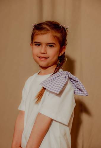 T-shirt Bow lila 